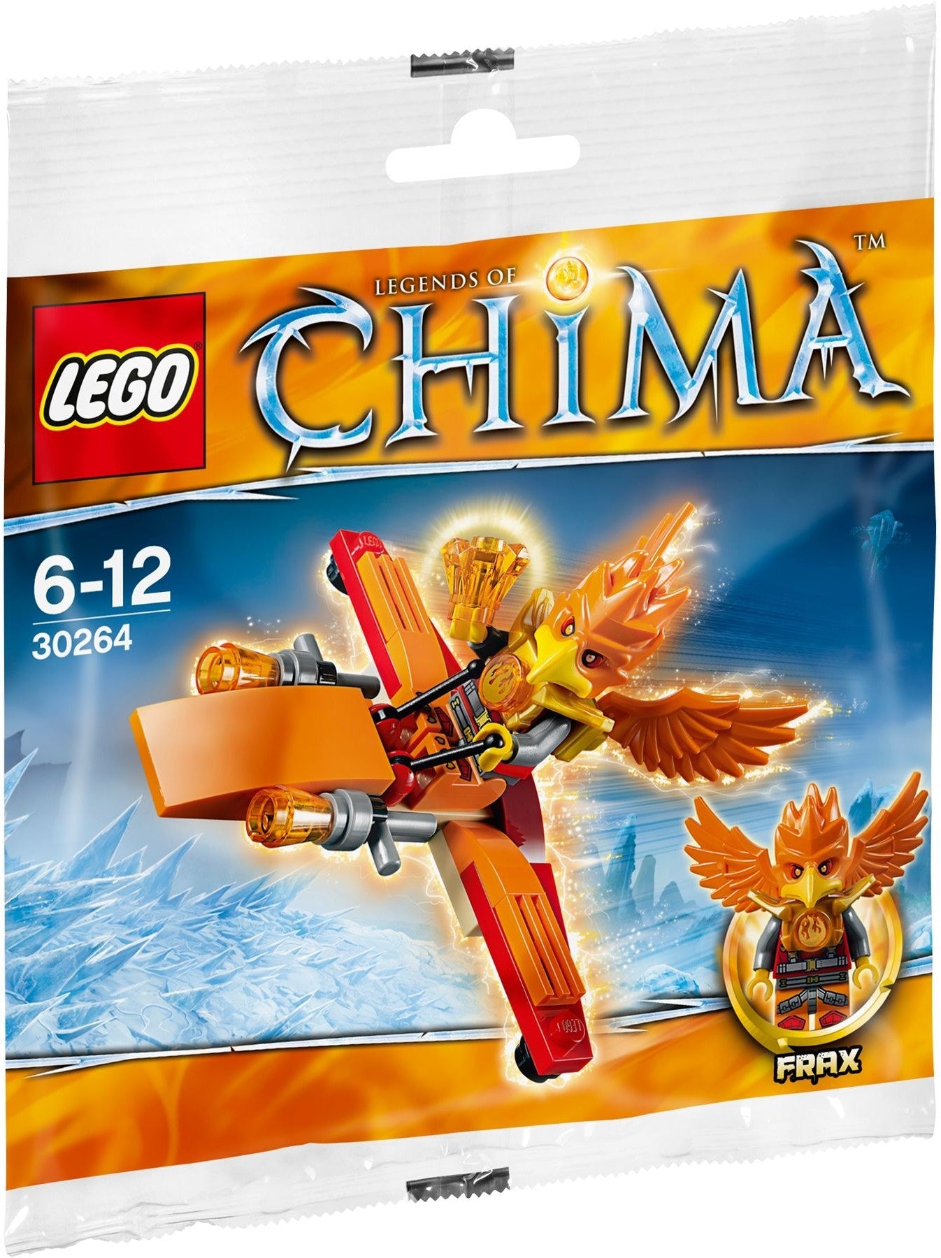 LEGO 30264 Frax' Phoenix Flyer - CHI Fire Battle - SuperSaverAU - view 1