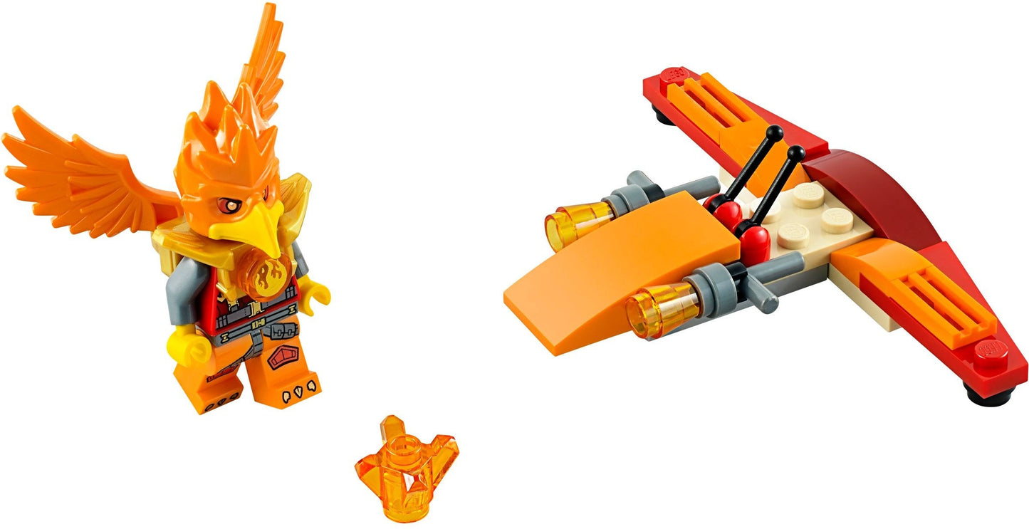 LEGO 30264 Frax' Phoenix Flyer - CHI Fire Battle
