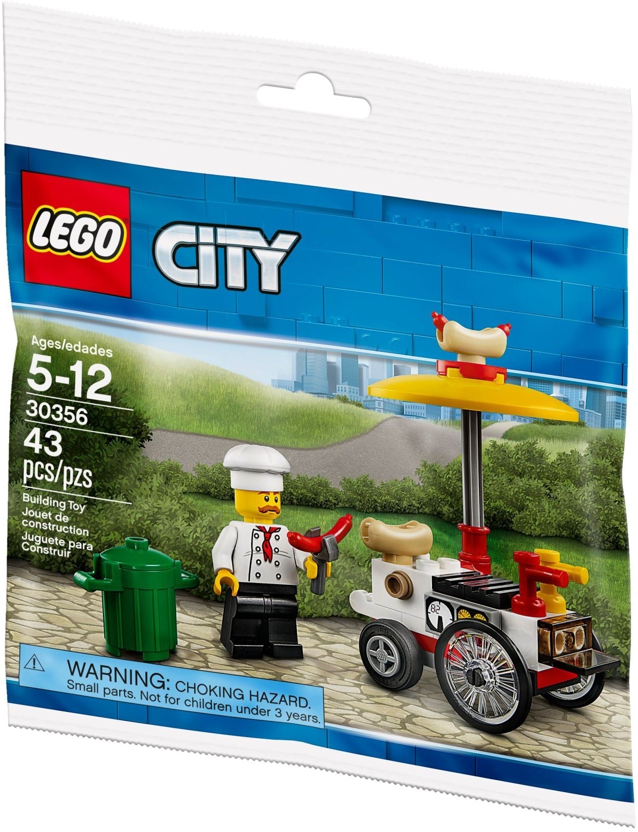 LEGO 30356 City Hot Dog Stand Polybag - SuperSaverAU - view 1