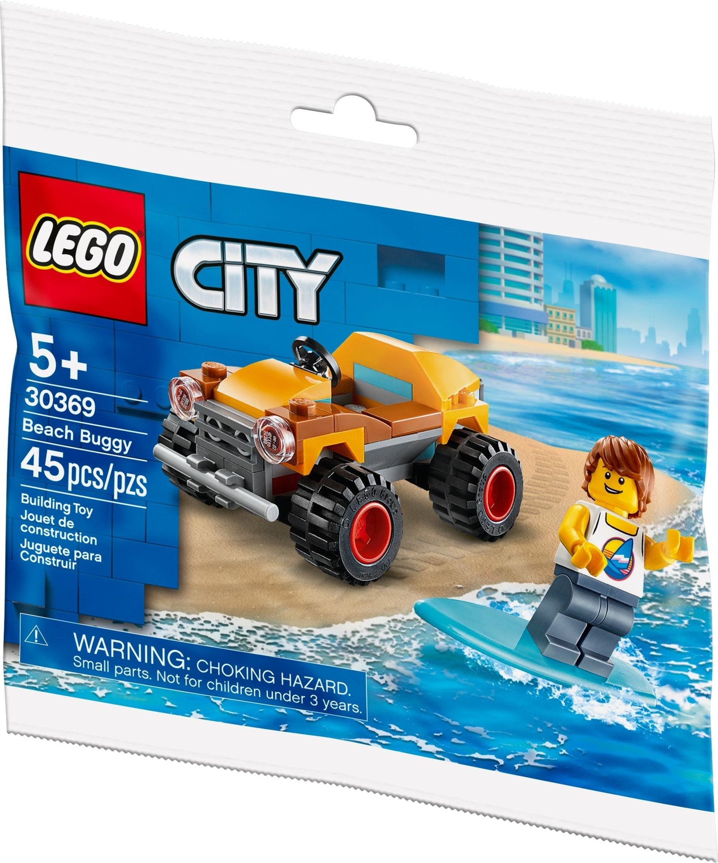 LEGO 30369 Beach Buggy: Off-Road Fun with Surfboard