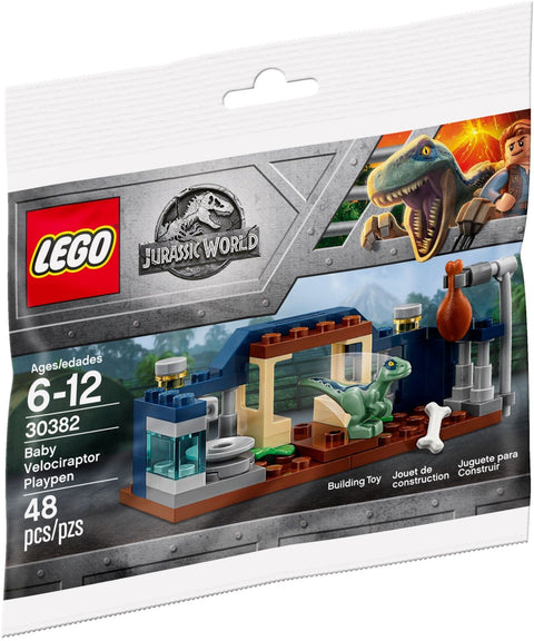 LEGO 30382 Baby Velociraptor Playpen Jurassic World - SuperSaverAU - view 1
