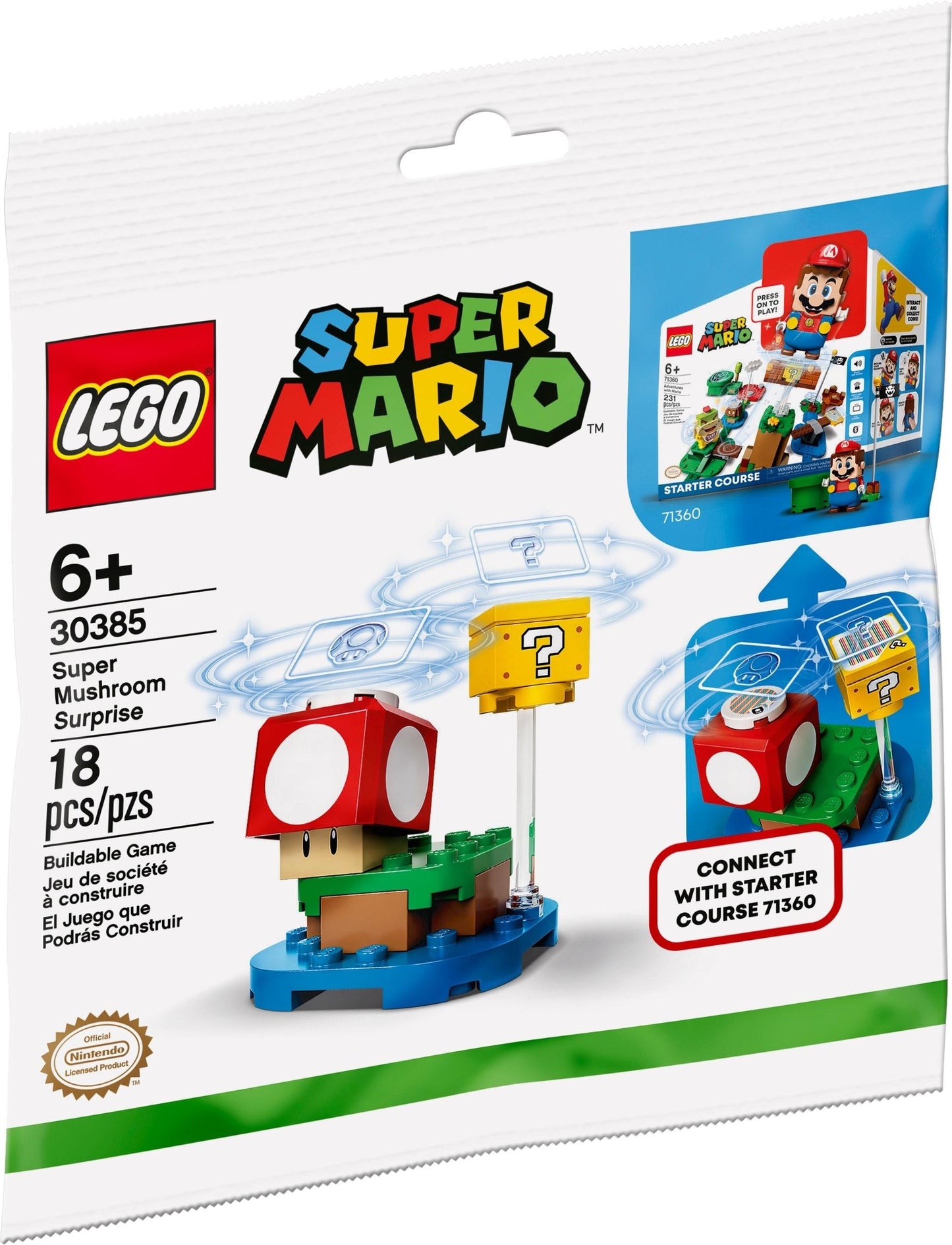LEGO 30385 Super Mushroom Surprise Expansion Set