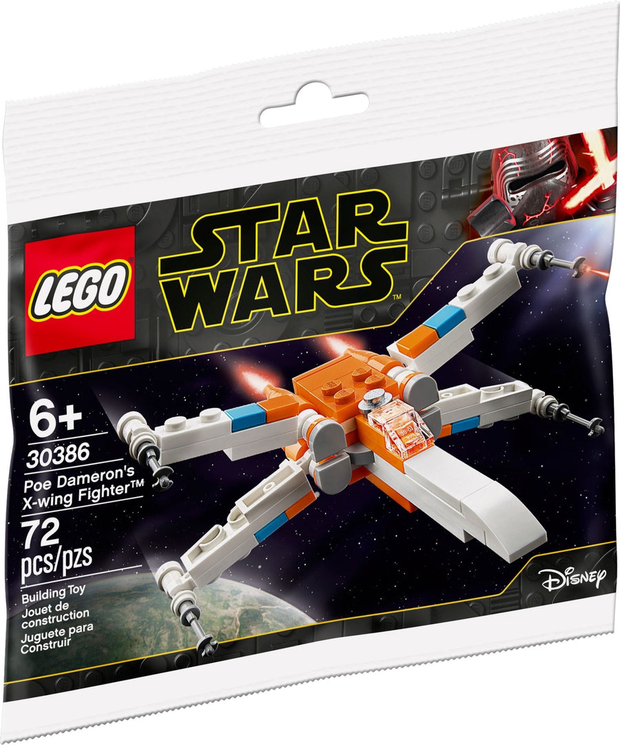 LEGO 30386 Poe Dameron's X-wing Fighter - Star Wars Mini Set - SuperSaverAU - view 1