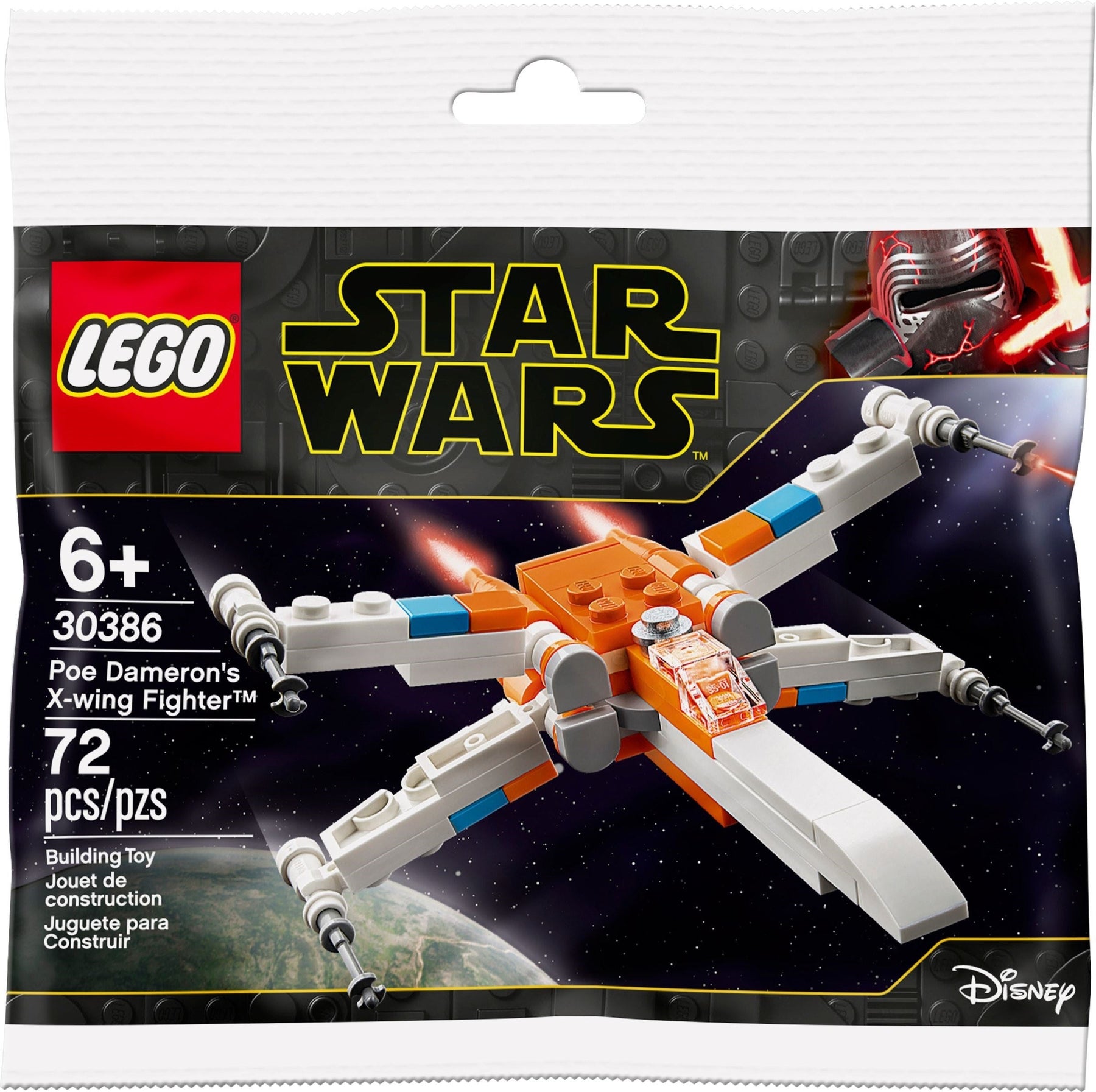 LEGO 30386 Poe Dameron's X-wing Fighter - Star Wars Mini Set - SuperSaverAU - view 2