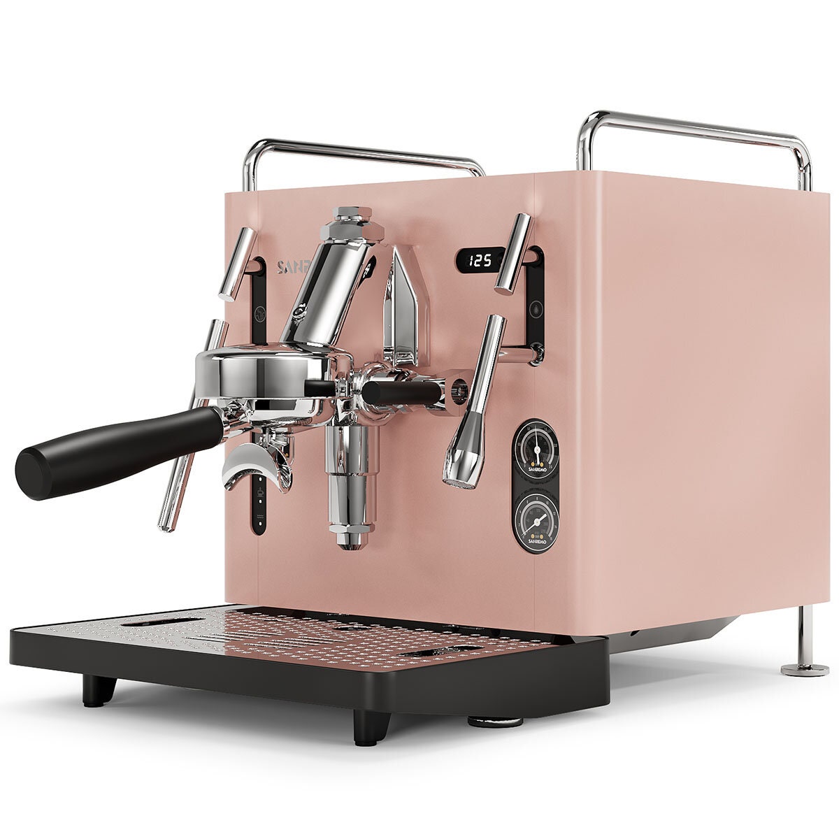 Sanremo Absolute Cube Manual Coffee Machine - E61 Group, 1.8L Tank, Pink Finish - SRPCB13A116L03
