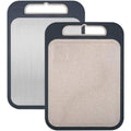 304 Stainless Steel Cutting Board, Double-Sided, 35 x 25 cm - view 2