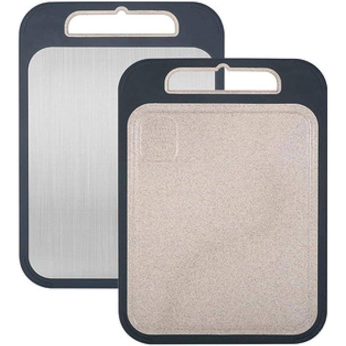 304 Stainless Steel Cutting Board, Double-Sided, 35 x 25 cm - view 2