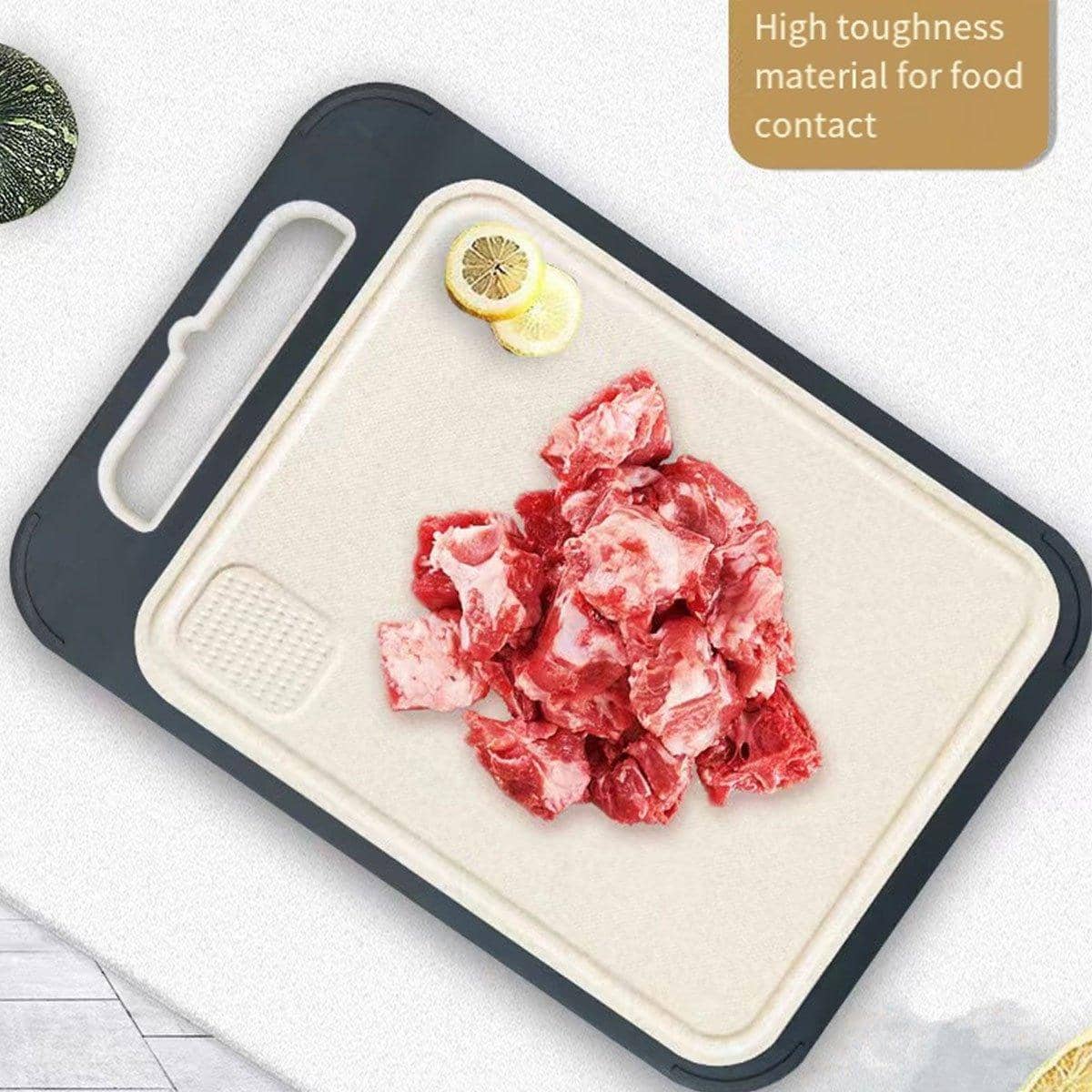 304 Stainless Steel Cutting Board, Double-Sided, 35 x 25 cm - view 4