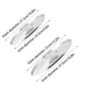 304 Stainless Steel Pot Lid Universal Round Soup Bucket Cover with Handle - 24.5 cm - view 4