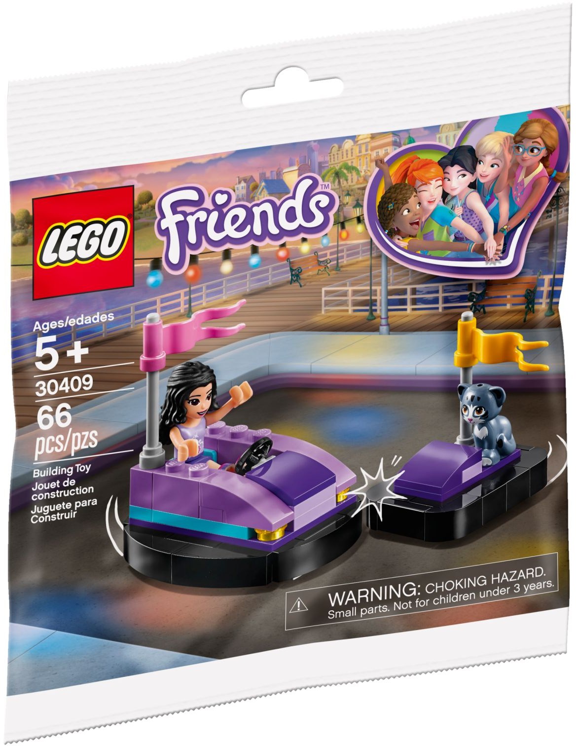 LEGO 30409 Emma's Bumper Cars - Friends Fun Pack - SuperSaverAU - view 1