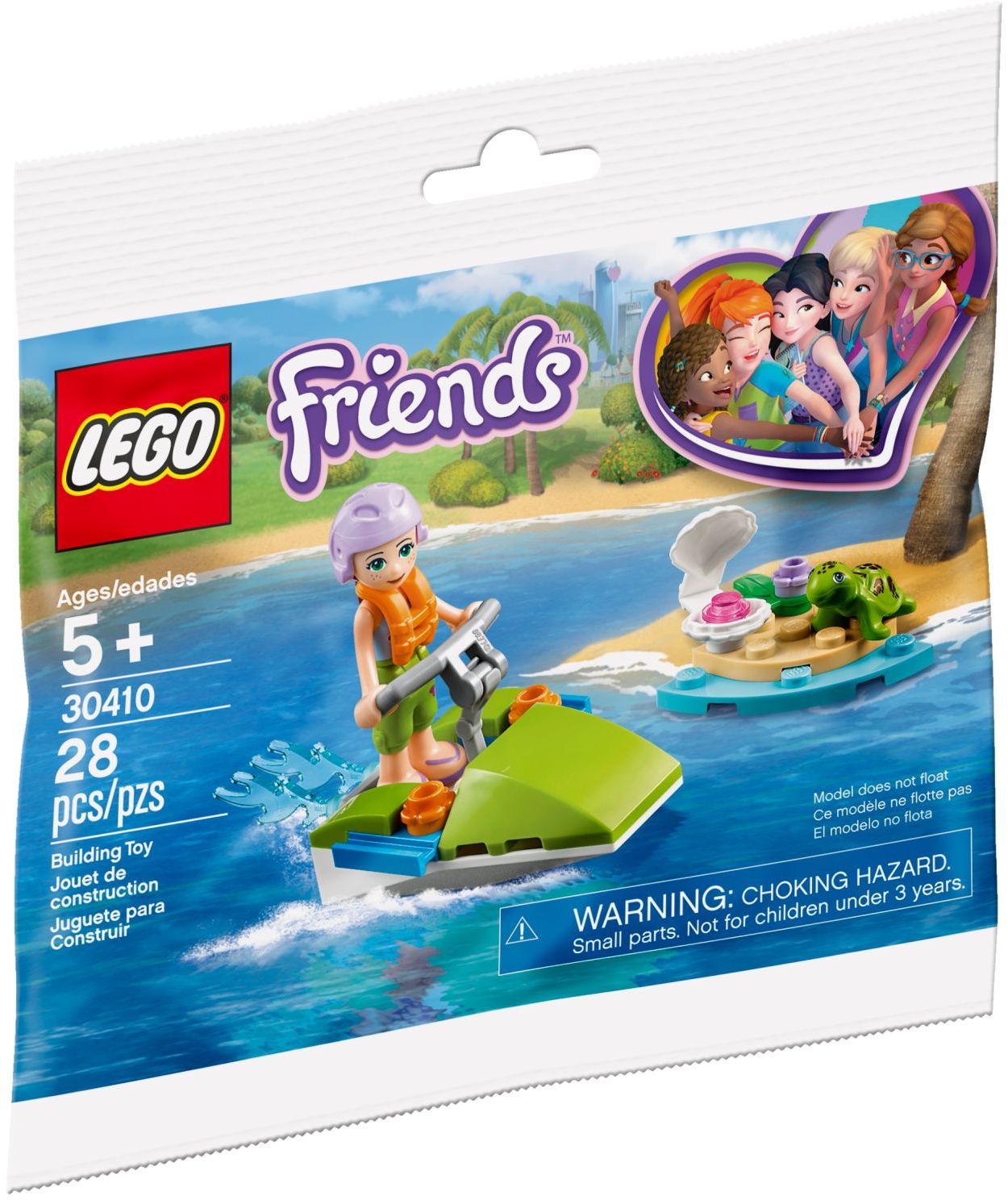 LEGO 30410 Mia's Water Fun Polybag - SuperSaverAU - view 1