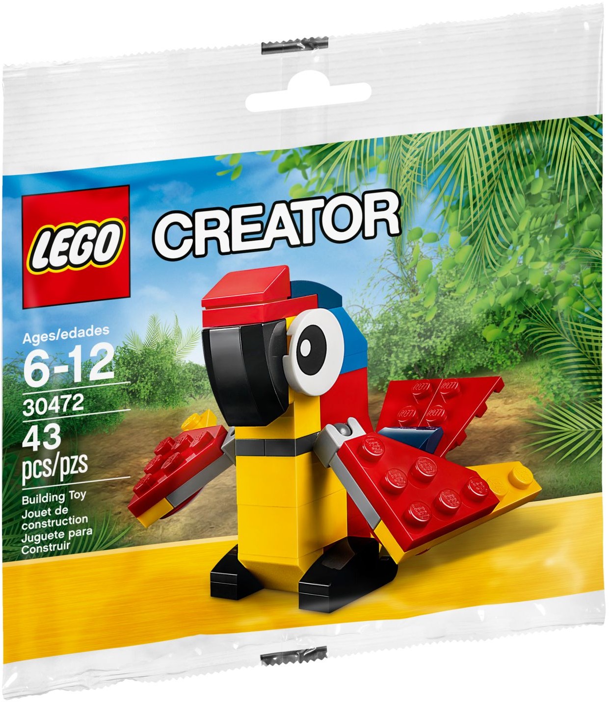 LEGO 30472 Parrot Polybag - Creator Bird Building Kit