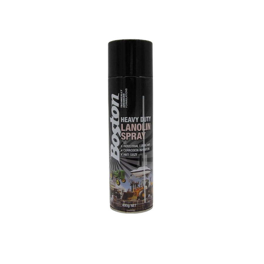 Boston Heavy Duty Lanolin Spray 400gm - Moisture Retention - Clear - SuperSaverAU - view 1