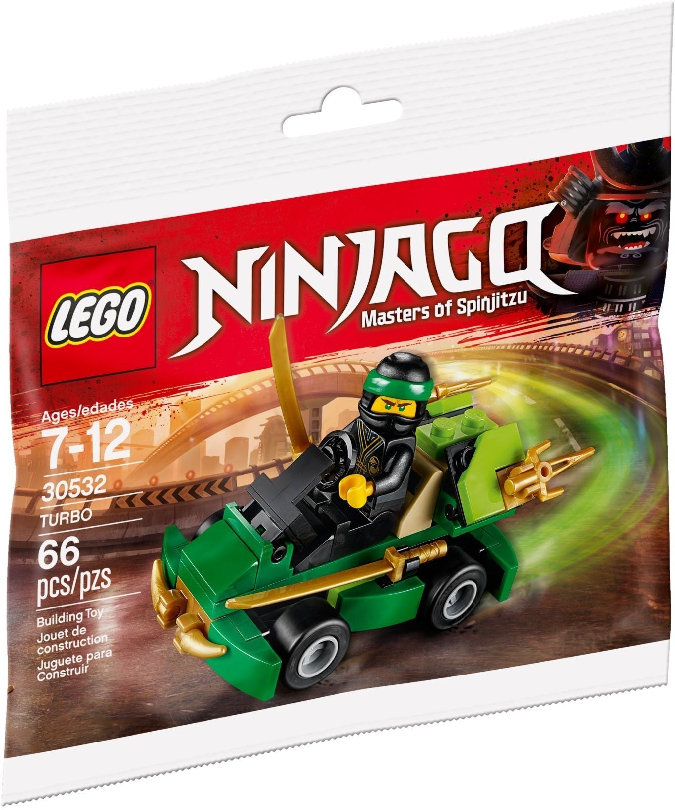 LEGO 30532 Lloyd's Turbo Ninja Car with Katanas & Shurikens