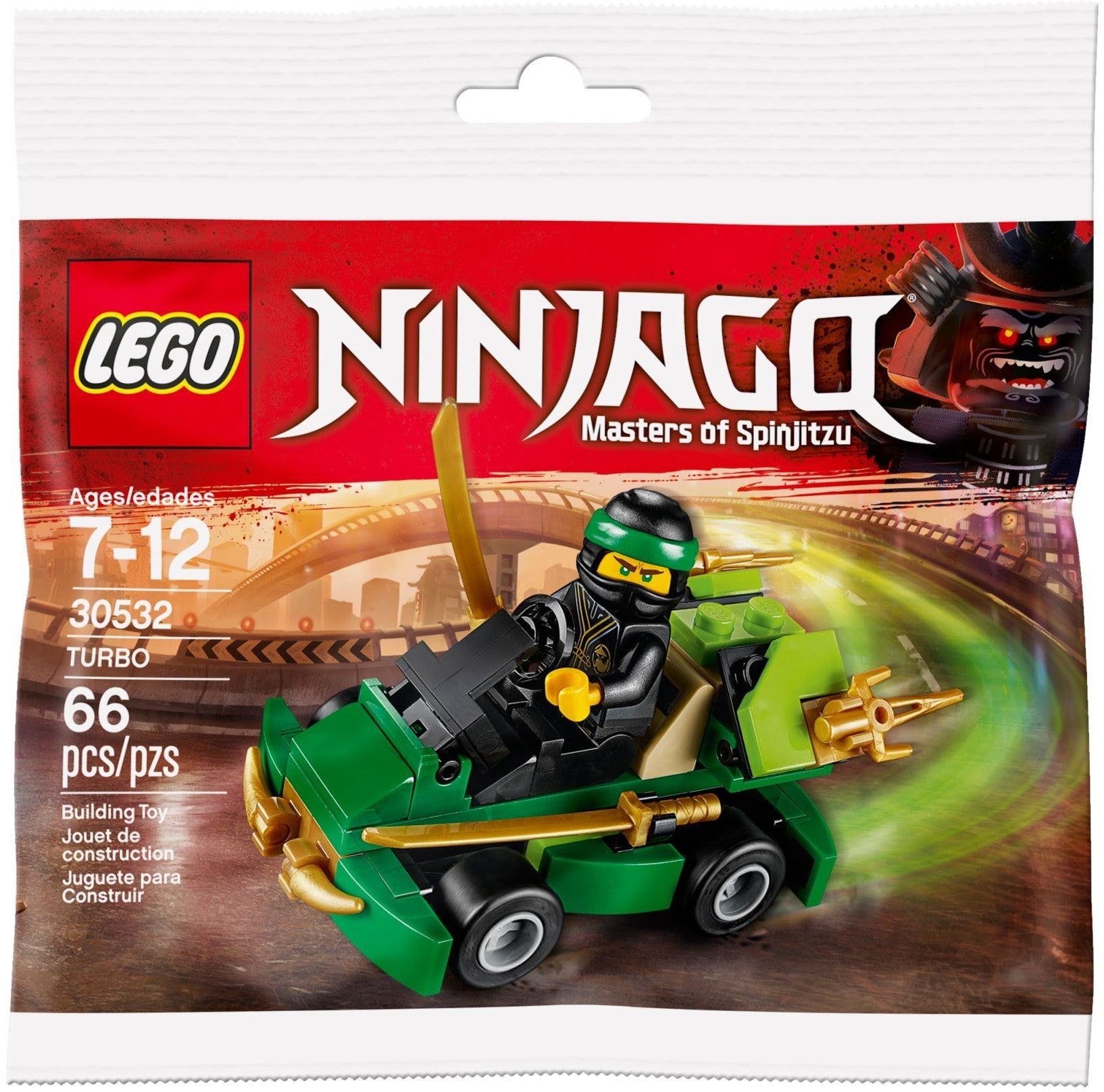 LEGO 30532 Lloyd's Turbo Ninja Car with Katanas & Shurikens - SuperSaverAU - view 2