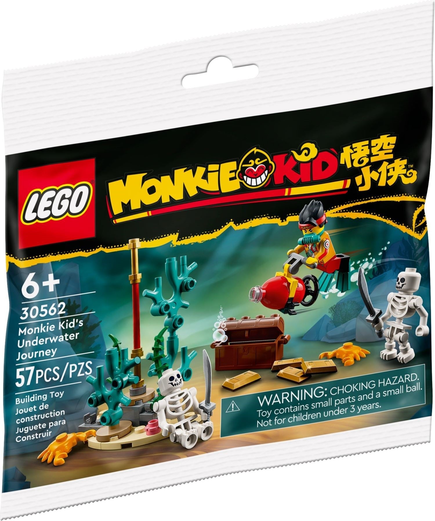 LEGO 30562 Monkie Kid Underwater Journey - SuperSaverAU - view 1