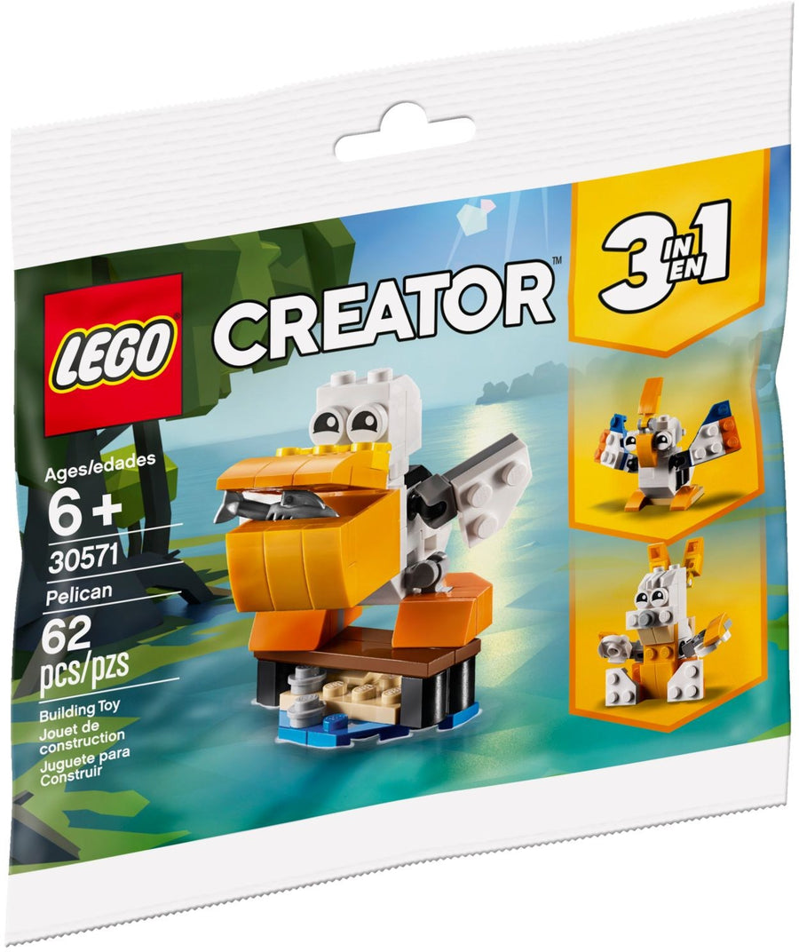 LEGO 30571 Pelican 3-in-1 Creator Polybag - SuperSaverAU - view 1