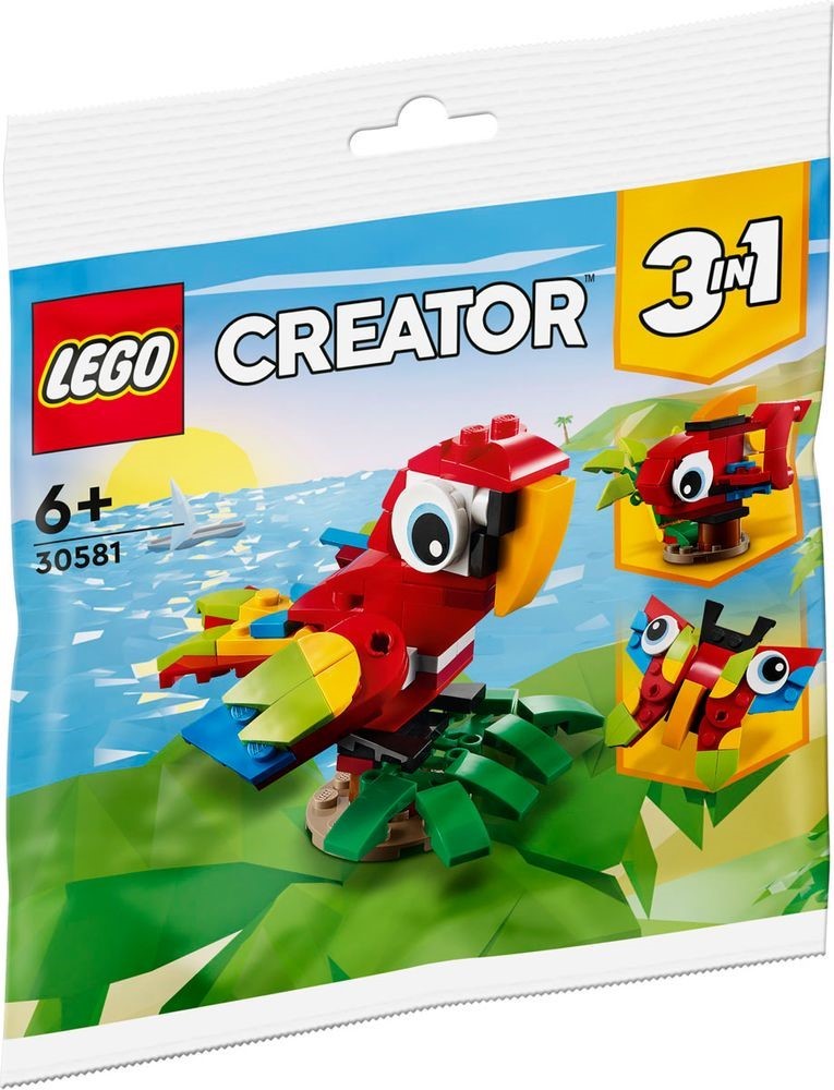 LEGO 30581 Tropical Parrot Polybag - SuperSaverAU - view 1