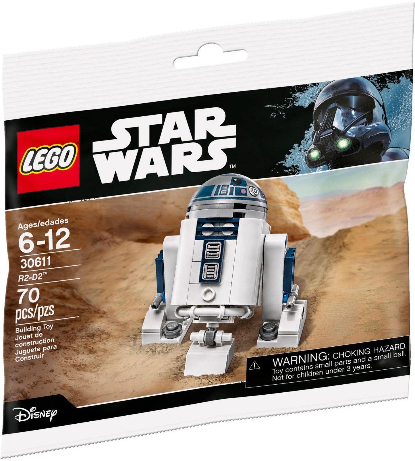 LEGO 30611 R2-D2 Star Wars Droid Building Set
