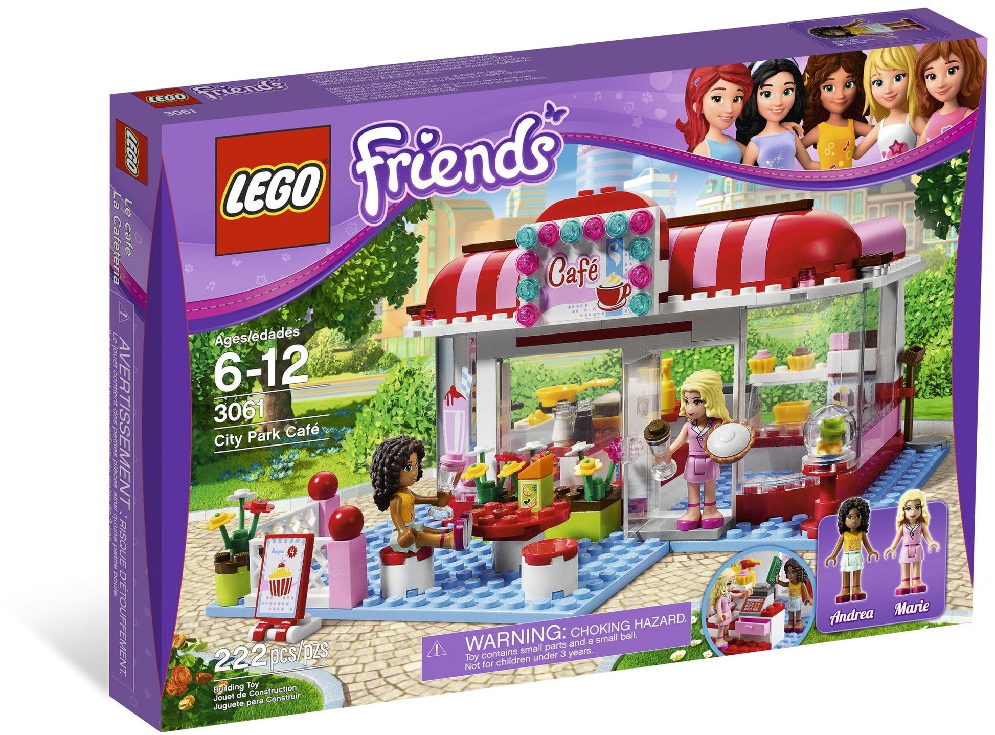 LEGO 3061 Friends City Park Cafe- Auzzi Store