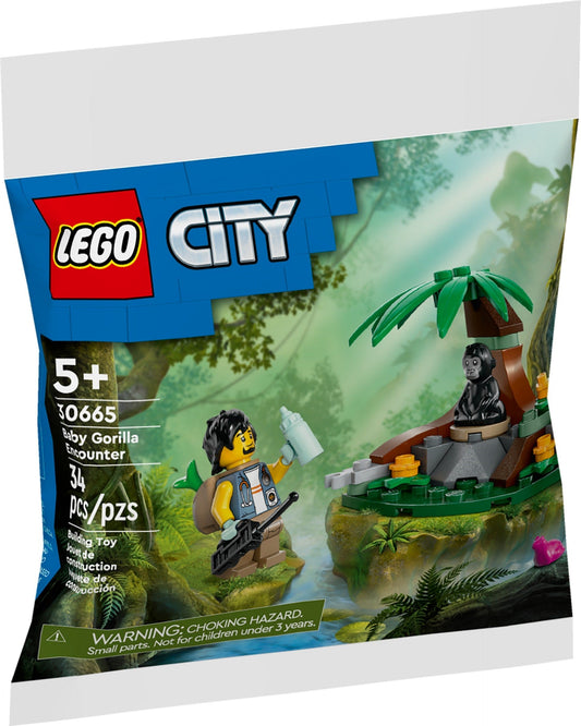 LEGO City 30665 Baby Gorilla Encounter Polybag