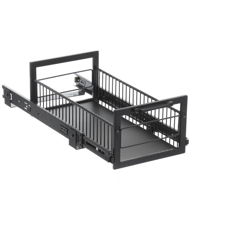 L.T. Williams Pull Out Wire Basket 29.5cm - Black - 25kg Capacity - Full Extension Runners - 9710