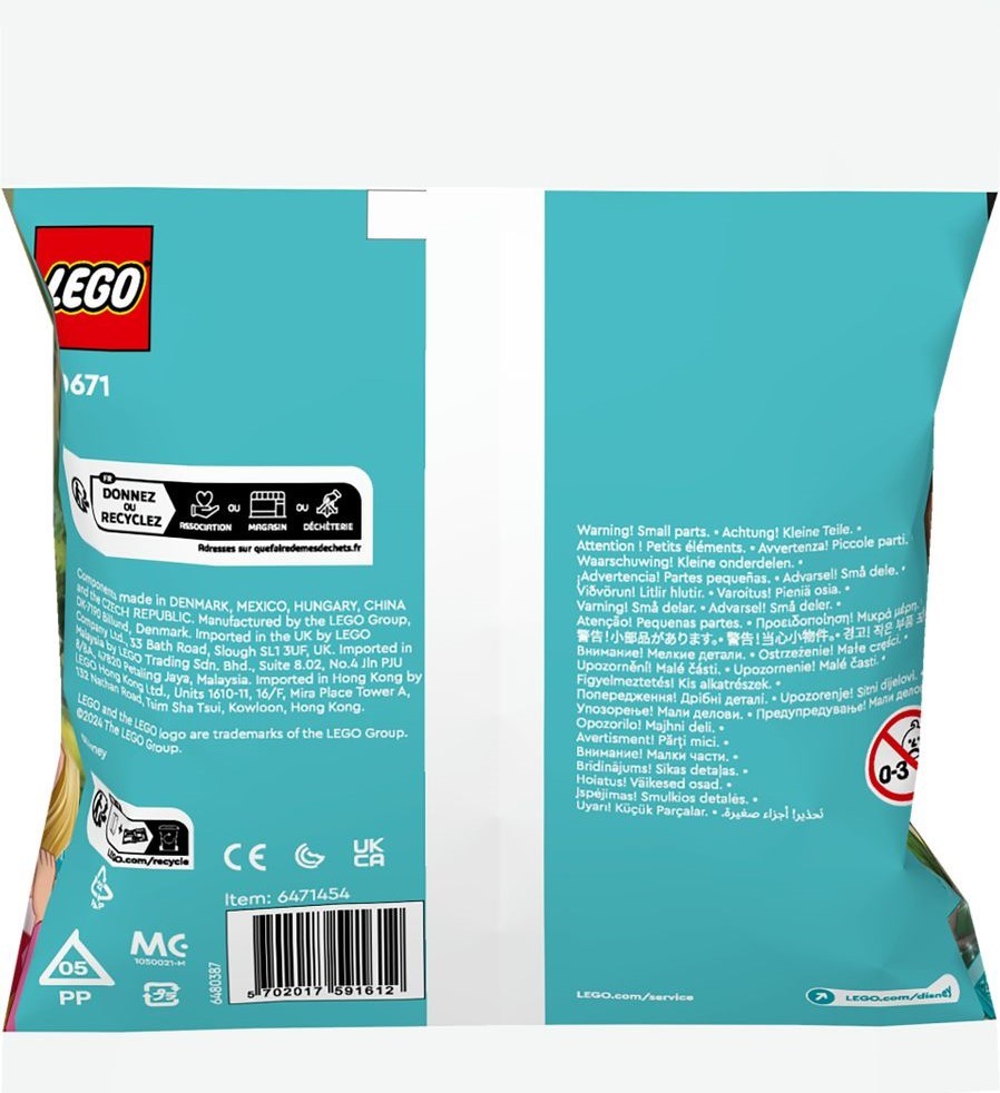 LEGO Aurora’s Forest Playground 30671 Sleeping Beauty Disney Princess Polybag