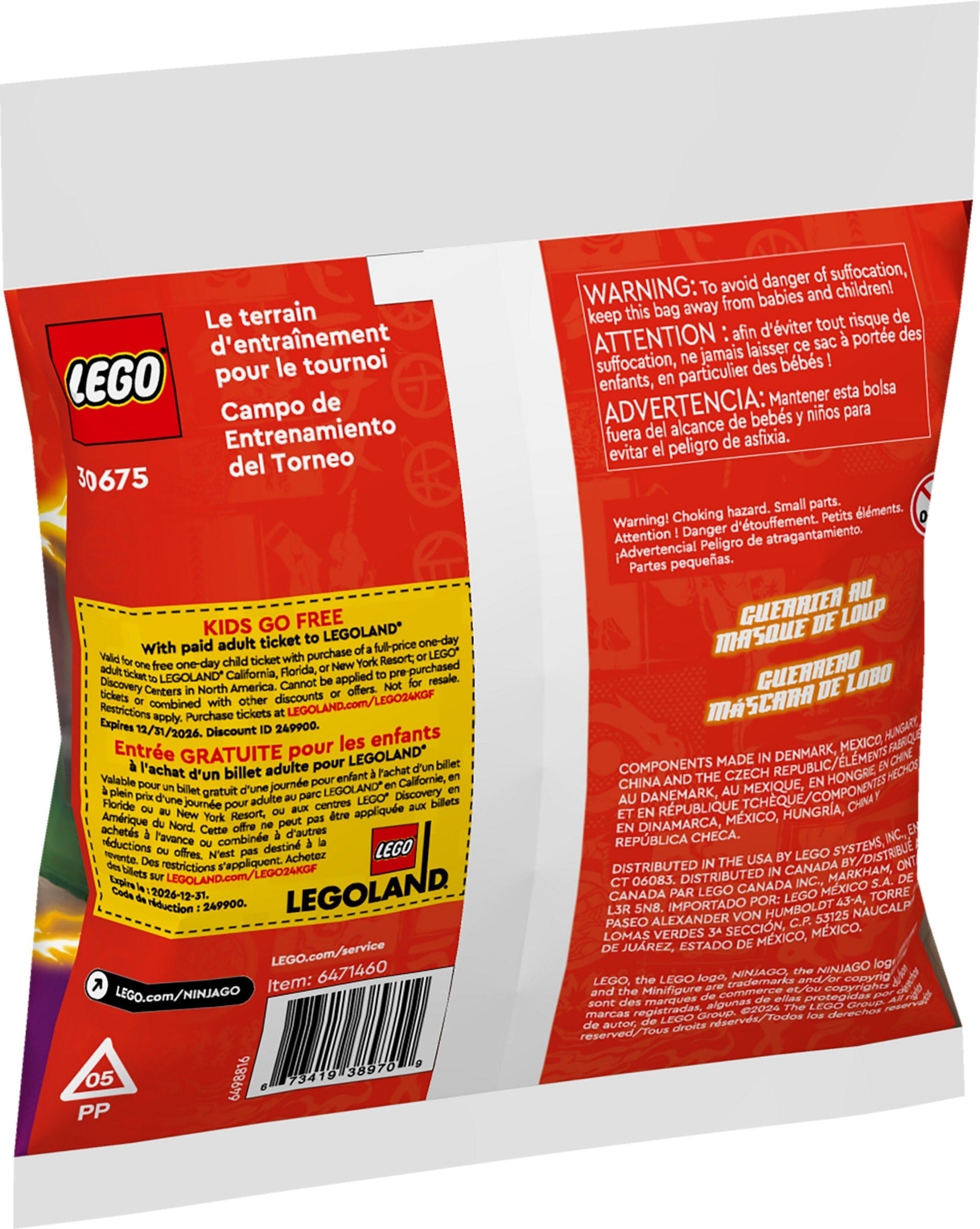 LEGO 30675 Ninjago Tournament Training Ground Polybag - SuperSaverAU - view 2