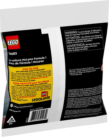LEGO Speed Champions 30682 McLaren Formula 1 Car Polybag