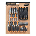 Craftright 23 Piece Screwdriver Set - Chrome Vanadium Steel - 230mm x 295mm - SuperSaverAU - view 2