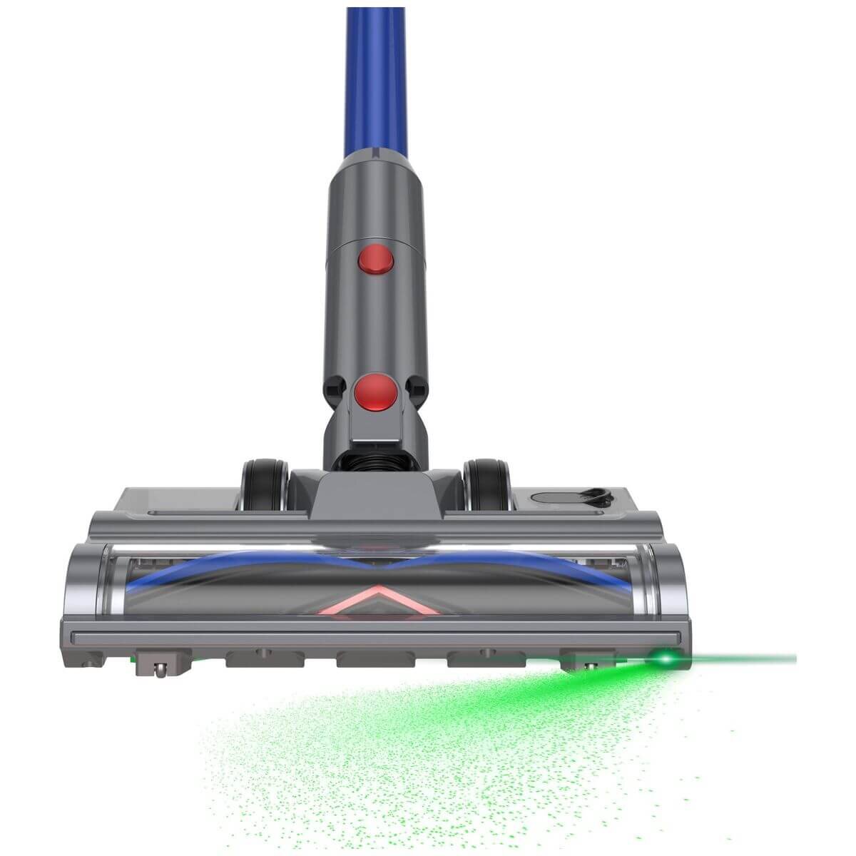 MyGenie Vortex stick vacuum and mop - 15kPa suction, 150W motor, LED dust spotting, blue - 10005865