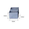 All Set Drawer Organiser - Set Of 4 - Polyester - Grey Storage Boxes - SuperSaverAU - view 4