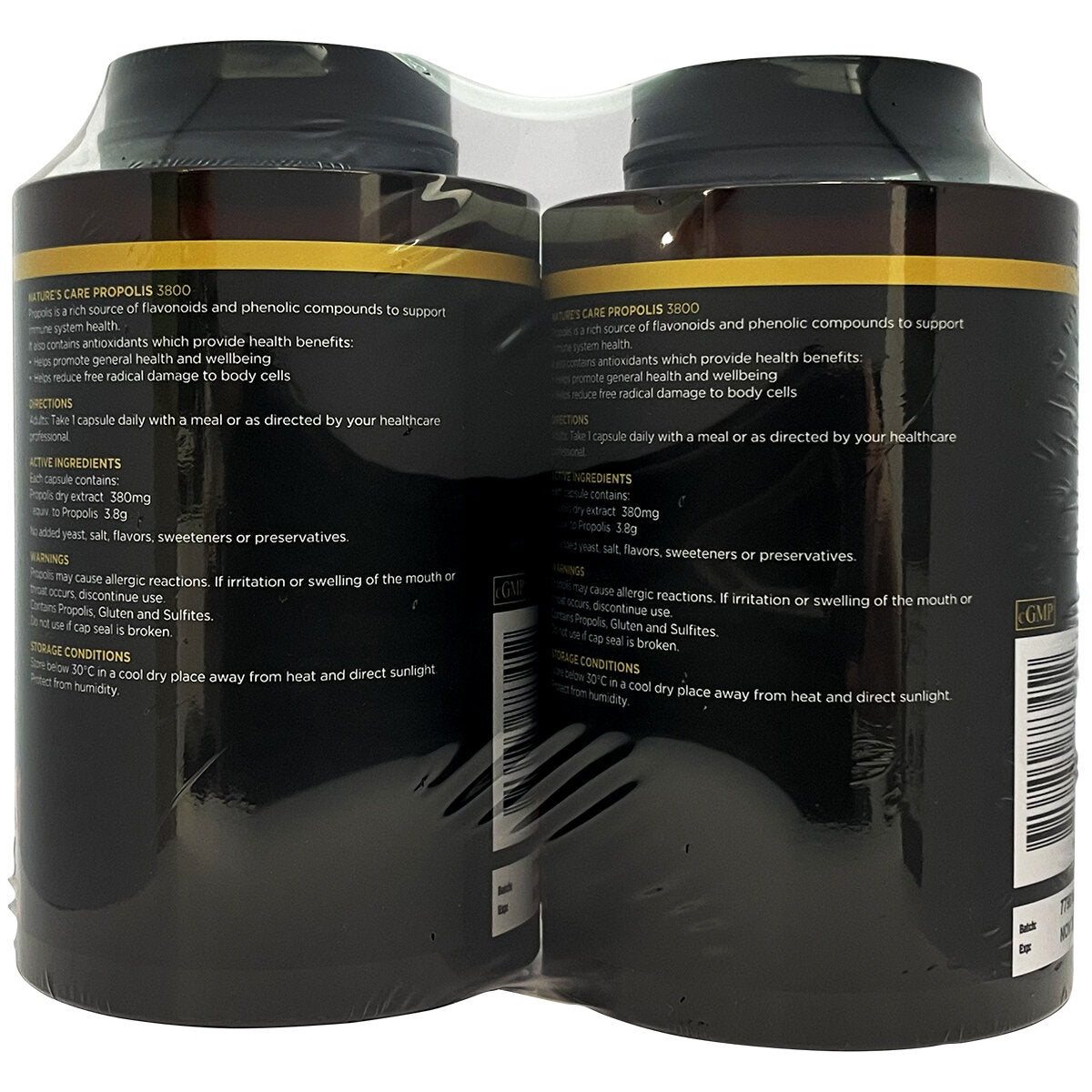 Nature's Care Pro Series Propolis 3800mg 2 x 180 Capsule - SuperSaverAU - view 2