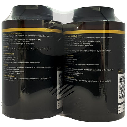 Nature's Care Pro Series Propolis 3800mg 2 x 180 Capsule