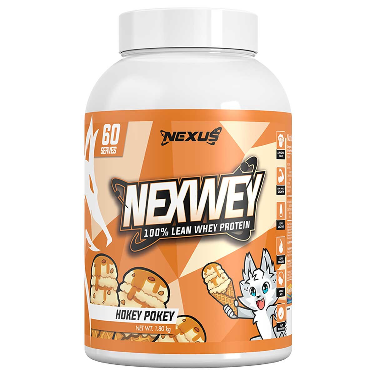 Nexus Sports Nutrition Nexwhey 1.8kg Hokey Pokey