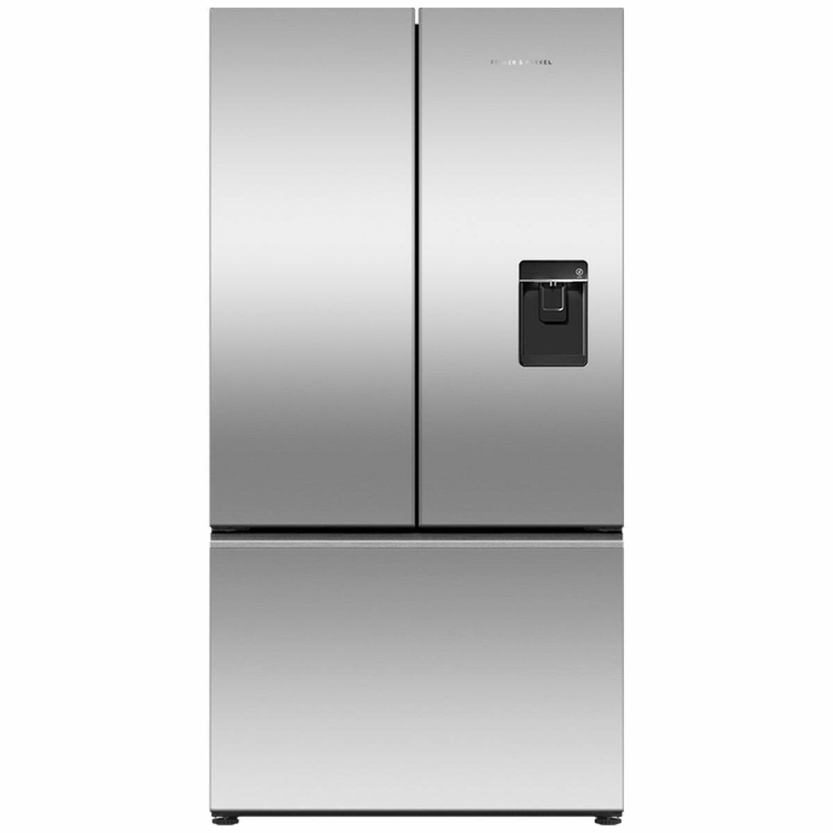 Fisher & Paykel Series 7 569L French Door Fridge - Stainless Steel - Ice and Water - RF610ANUX5