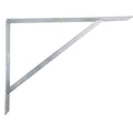 Carinya 600 x 450mm Galvanised Heavy Duty Straight Stay Bracket, 150kg Capacity