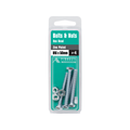 Pinnacle M6 Zinc Plated Hex Head Bolts and Nuts 4 Pack - 50mm Length - SuperSaverAU - view 3