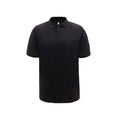 Craftright Black Short Sleeve Polo - Men's 100% Polyester, X-Large