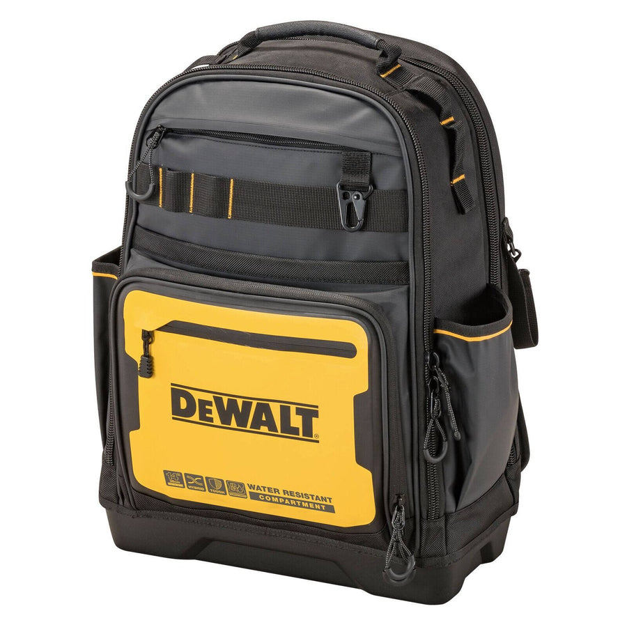 DeWALT Pro Tool Backpack, 43 Pockets, Water-Resistant, Tape Holder