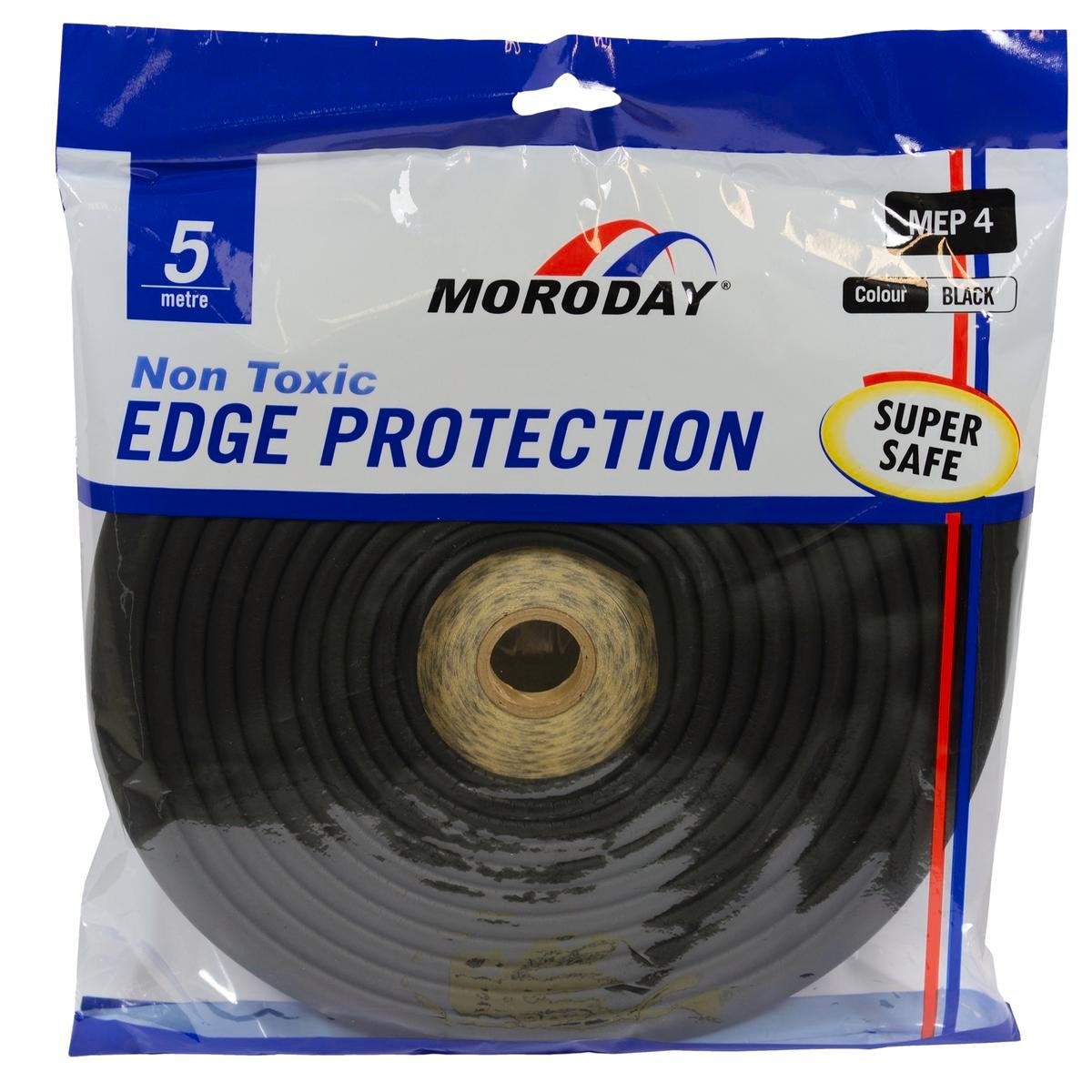 Moroday 5m Black Self Adhesive Edge Protector Roll NBR 25mm Easy Install - SuperSaverAU - view 1