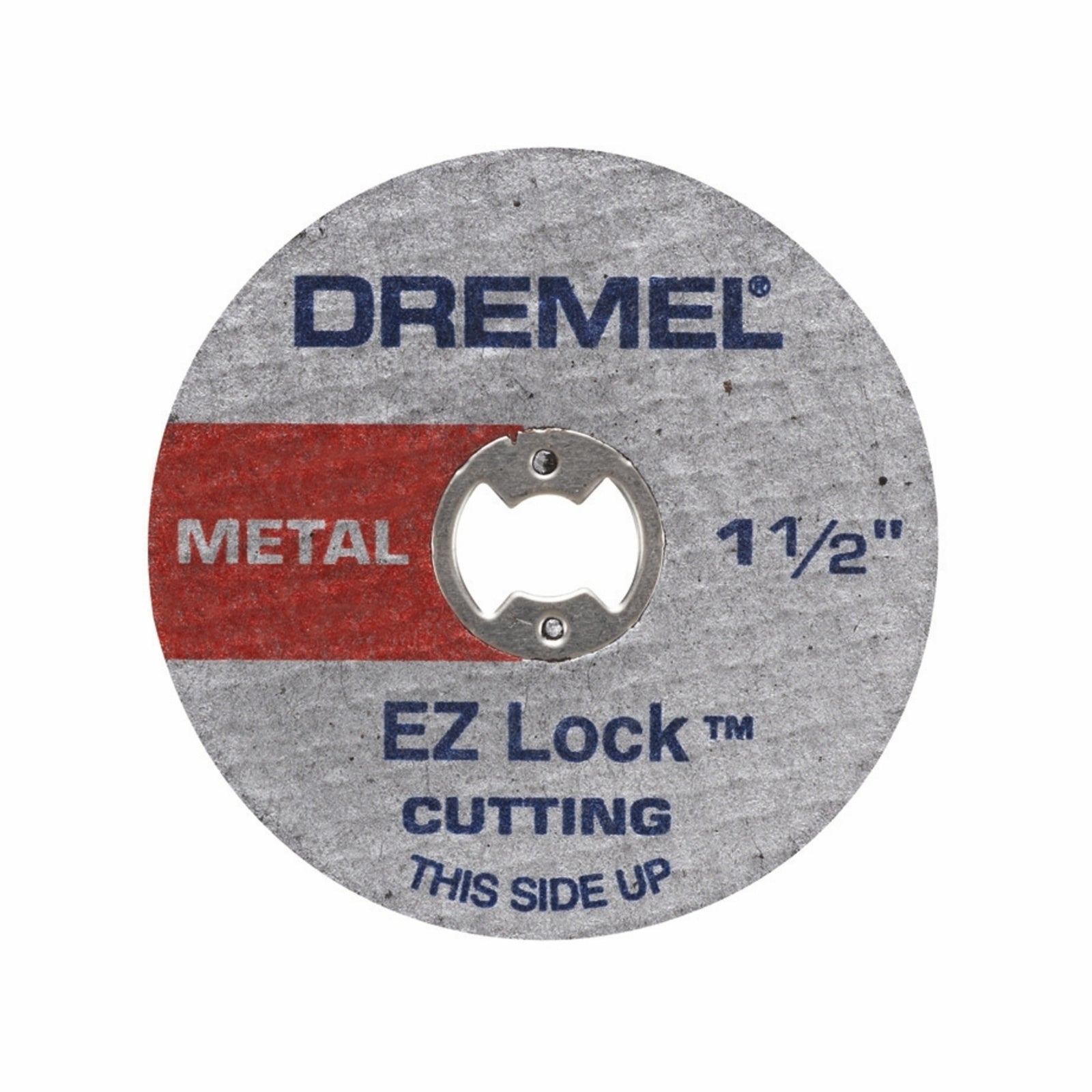 Dremel EZ Lock 38mm Metal Cut Off Wheels (EZ456), Reinforced Fibre, 5 Pack
