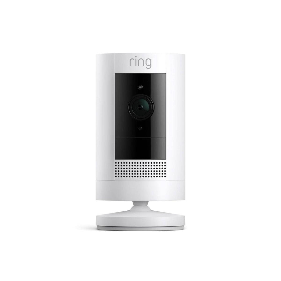 Ring Outdoor Camera Stick Up Cam Battery - 1080p HD - White - Wireless - SuperSaverAU - view 1