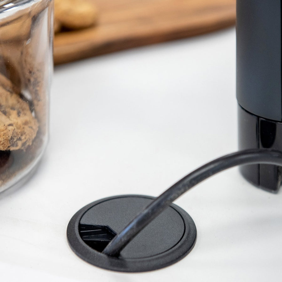 Taskmaster 60mm Black Cable Duct - Cable Management Solution - Easy Install - SuperSaverAU - view 2