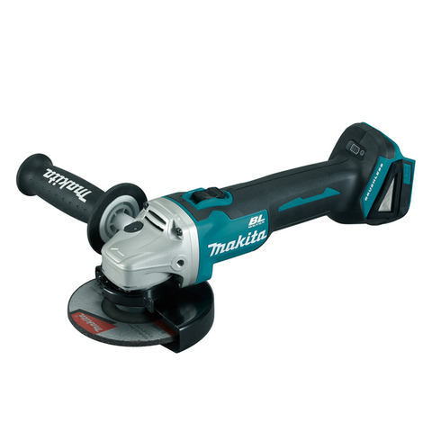 Makita 18V Brushless 125mm Slide Switch Angle Grinder - Skin Only DGA504Z