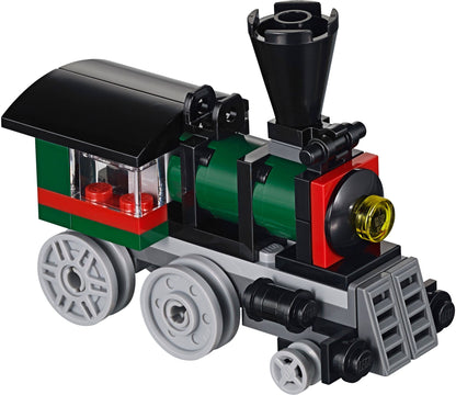 LEGO 31015 Emerald Express 3-in-1 Steam Train, Rocket, Carriage