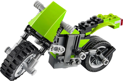 LEGO 31018 3-in-1 Highway Cruiser: Chopper, Motorbike & Dirt Bike