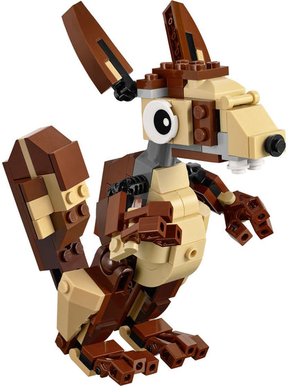 LEGO 31019 Creator 3-in-1 Forest Animals: Monkey, Bear & Squirrel
