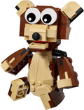 LEGO 31019 Creator 3-in-1 Forest Animals: Monkey, Bear & Squirrel - SuperSaverAU - view 5