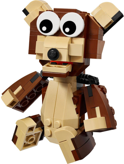 LEGO 31019 Creator 3-in-1 Forest Animals: Monkey, Bear & Squirrel